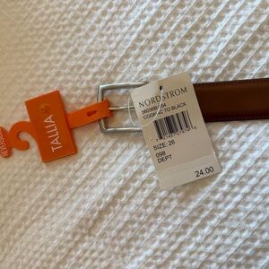 TALLIA Cognac to Black Men's Belt